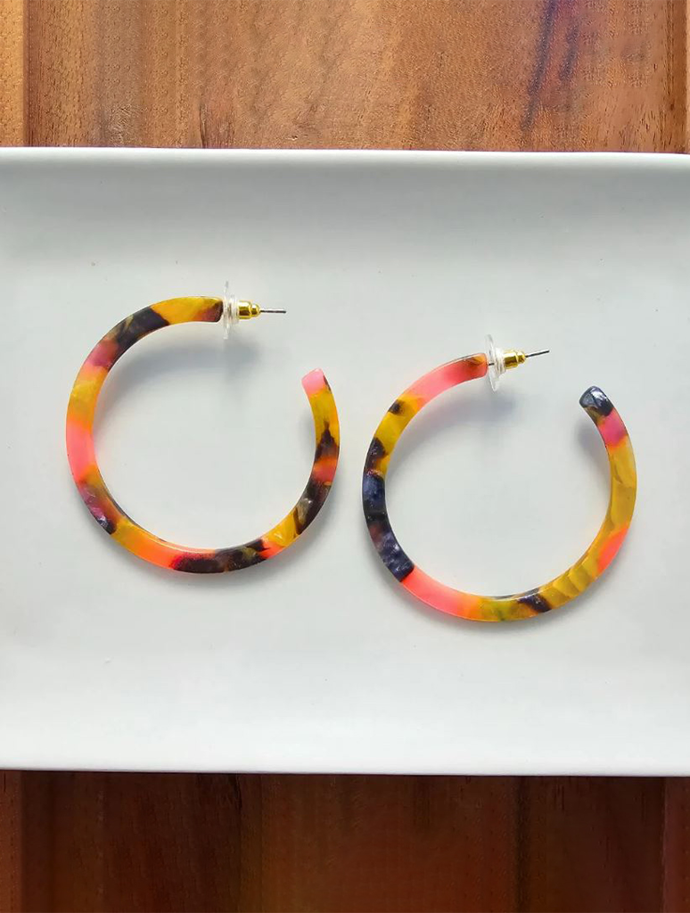 Cameron Hoop Earrings