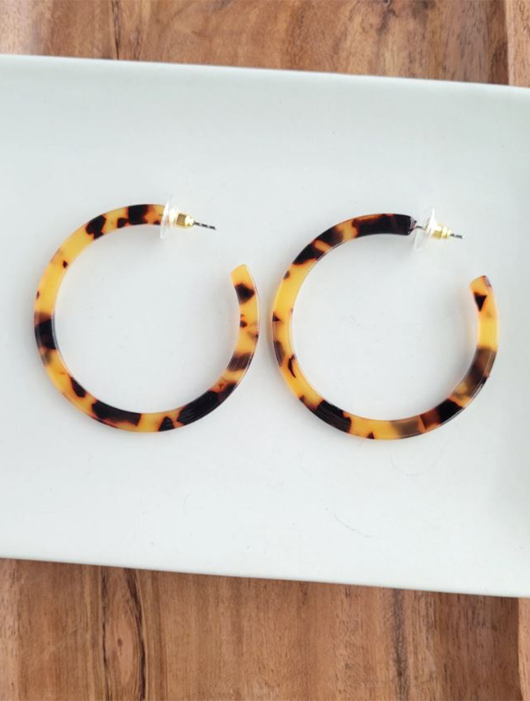 Cameron Hoop Earrings