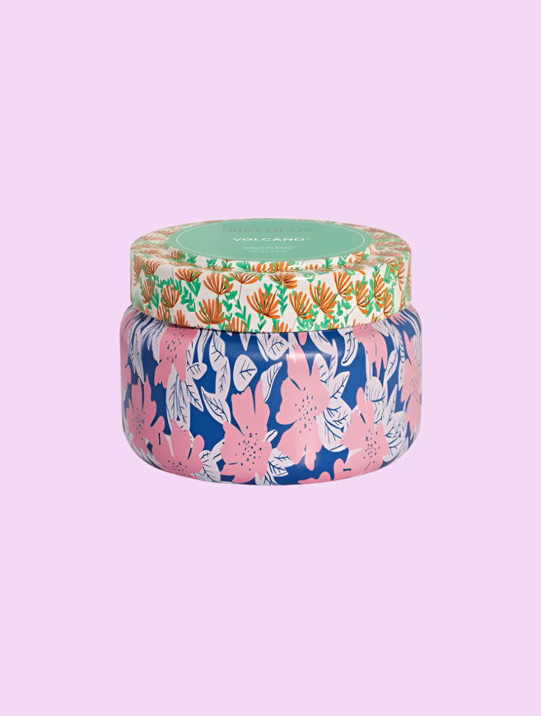 Capri Blue Pattern Play 8.5 oz Travel Tin Candle