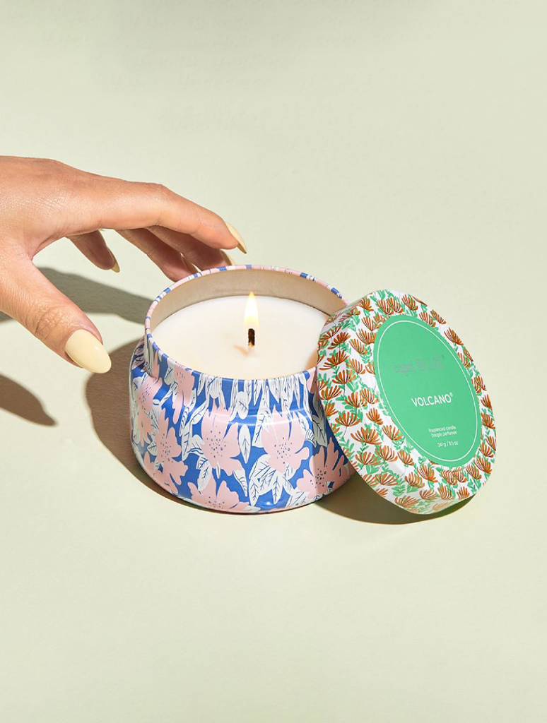 Capri Blue Pattern Play 8.5 oz Travel Tin Candle