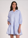 3/4 Sleeve Collared Dress