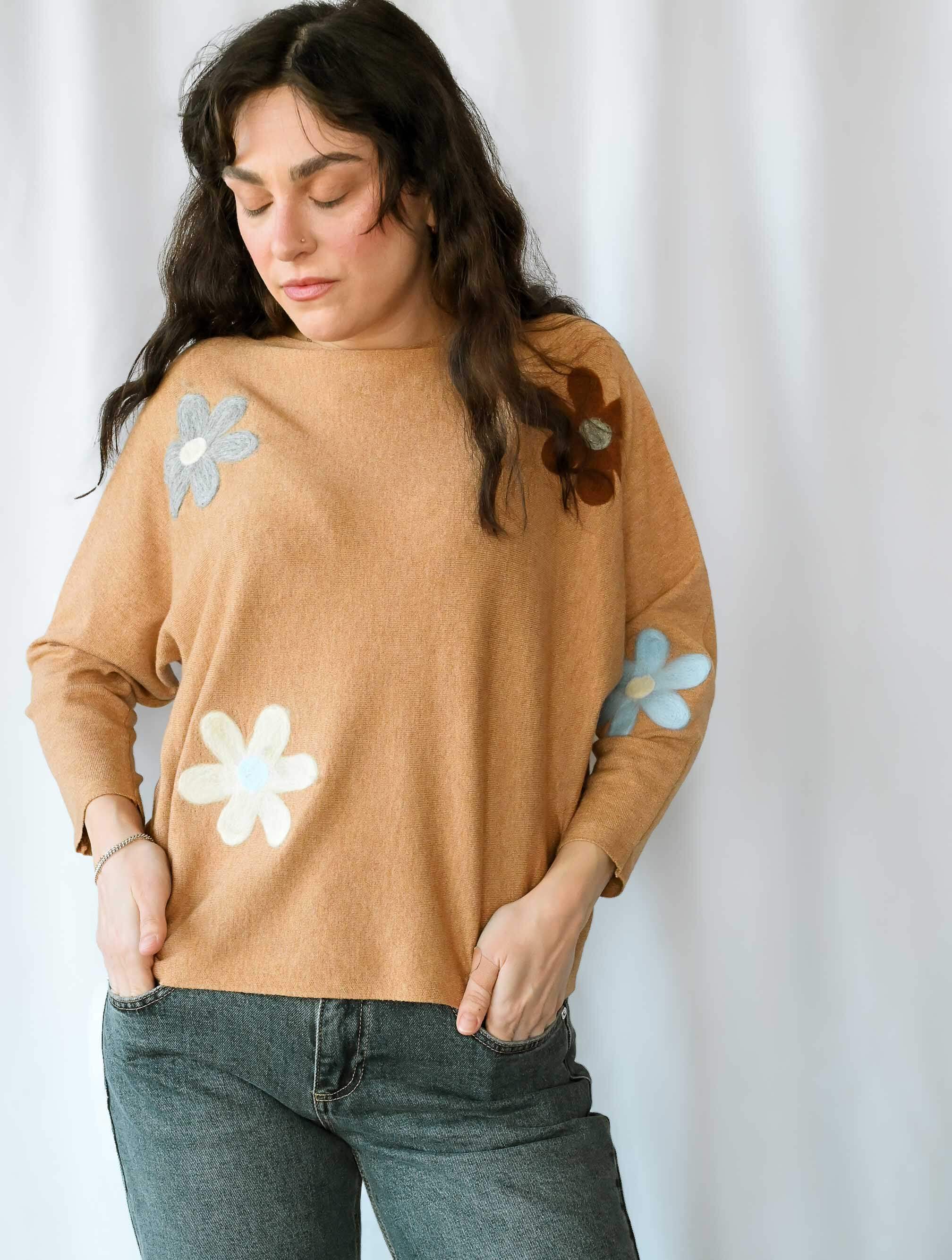 Floral Sweater