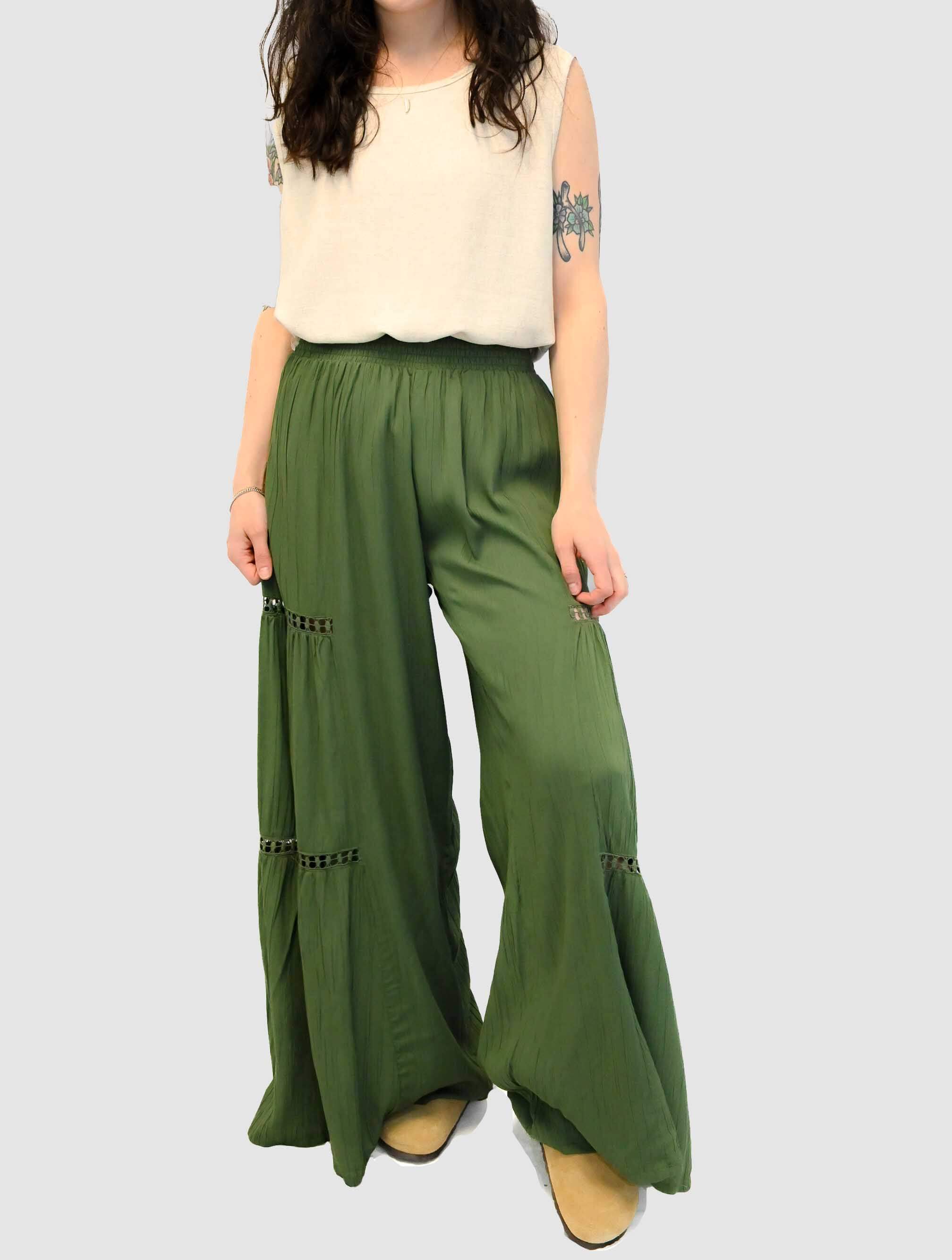 Flowy Floral Pants