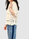 Crochet Short Sleeve Top