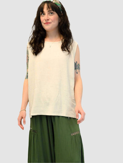 Simple Linen Tank
