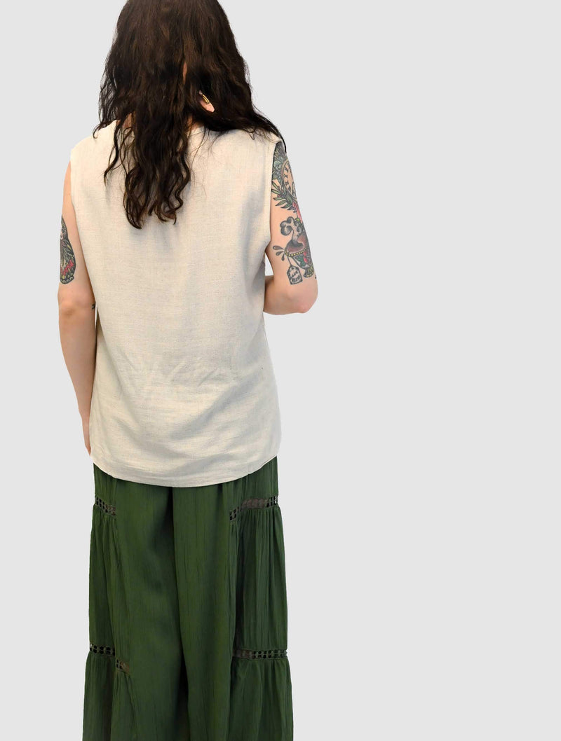 Simple Linen Tank