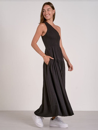 One Shoulder Maxi Dress