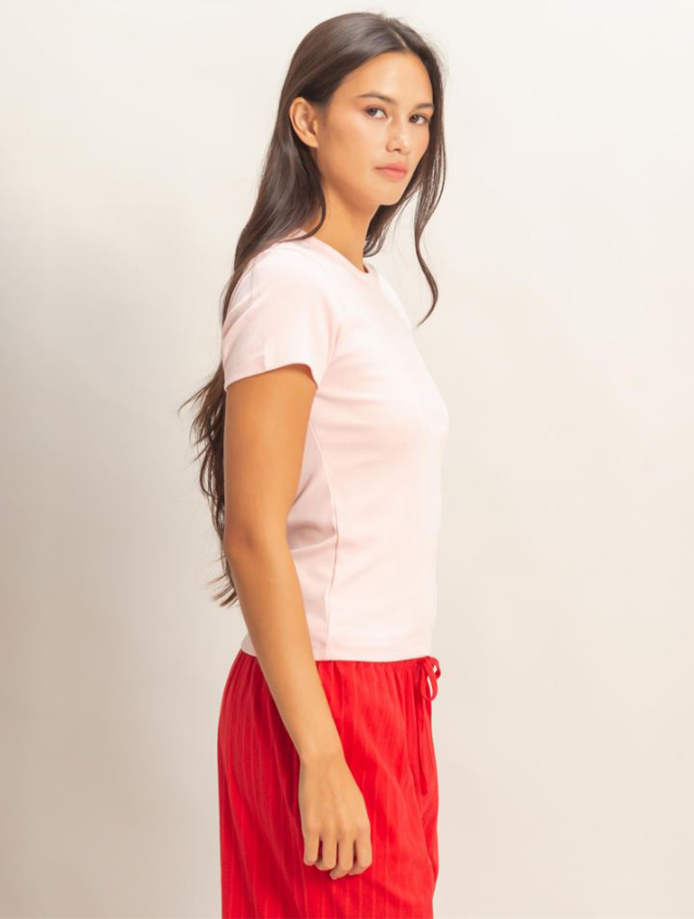 Mineral Washed Crewneck T-Shirt