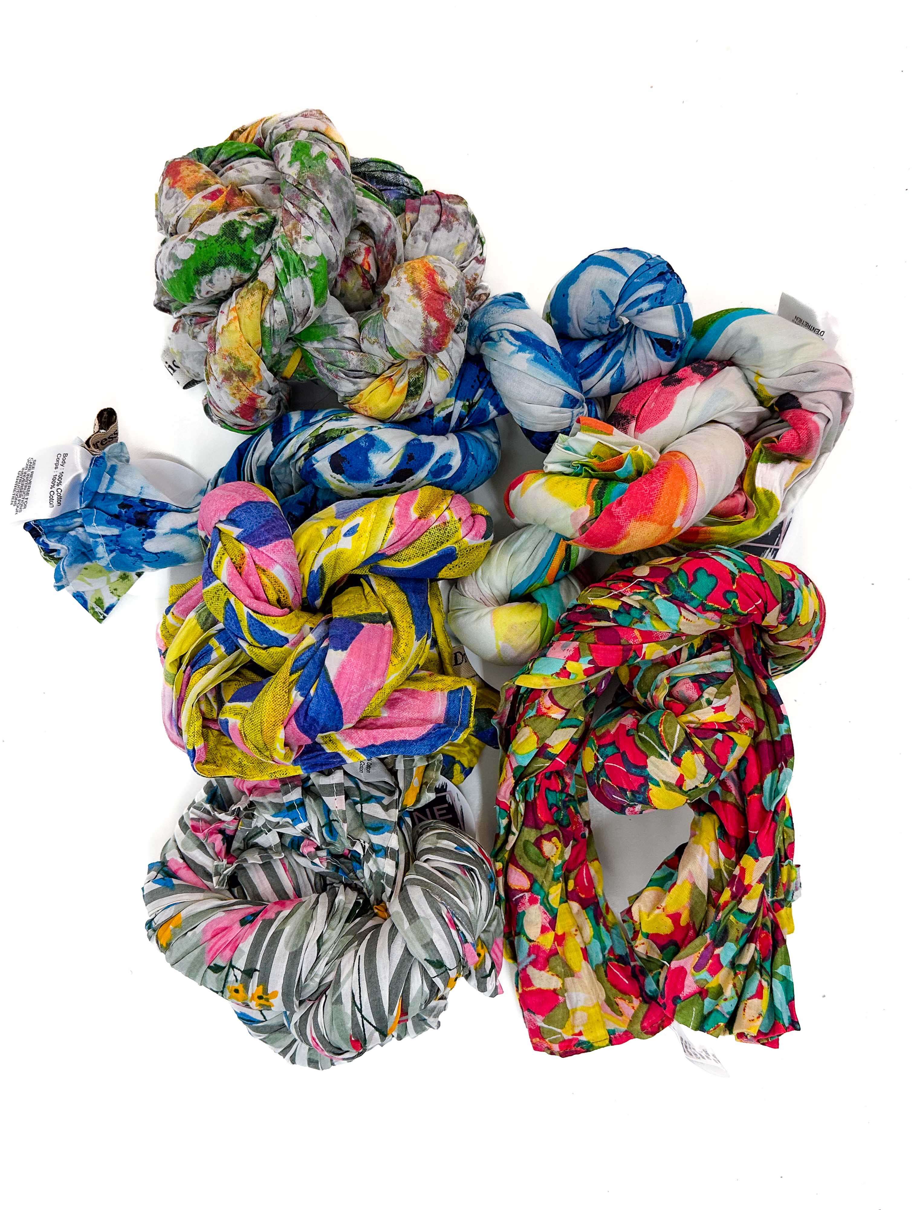 Patterned Pareo Scarf/Wrap