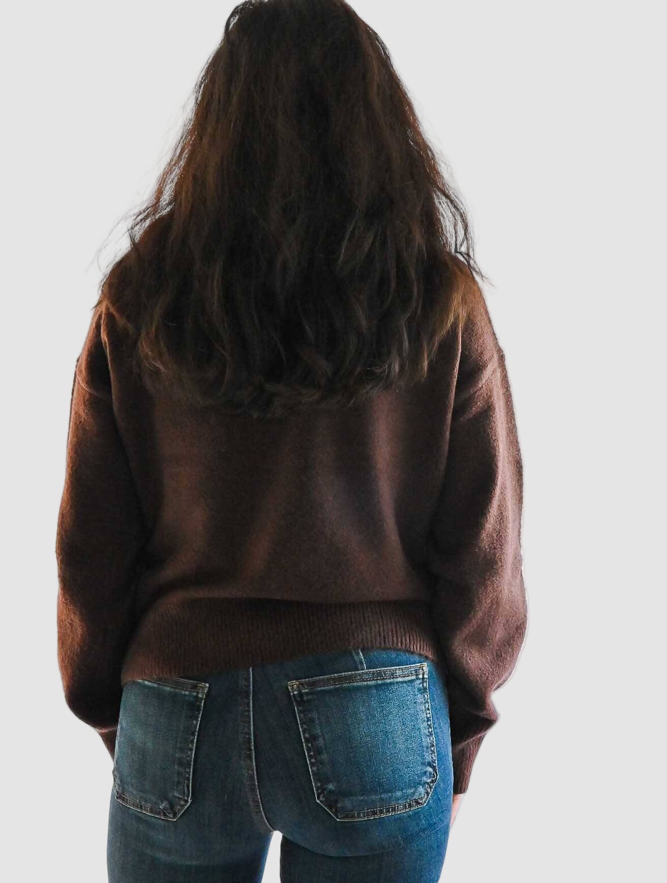 Daffodil Long Sleeve Mock Neck Pullover