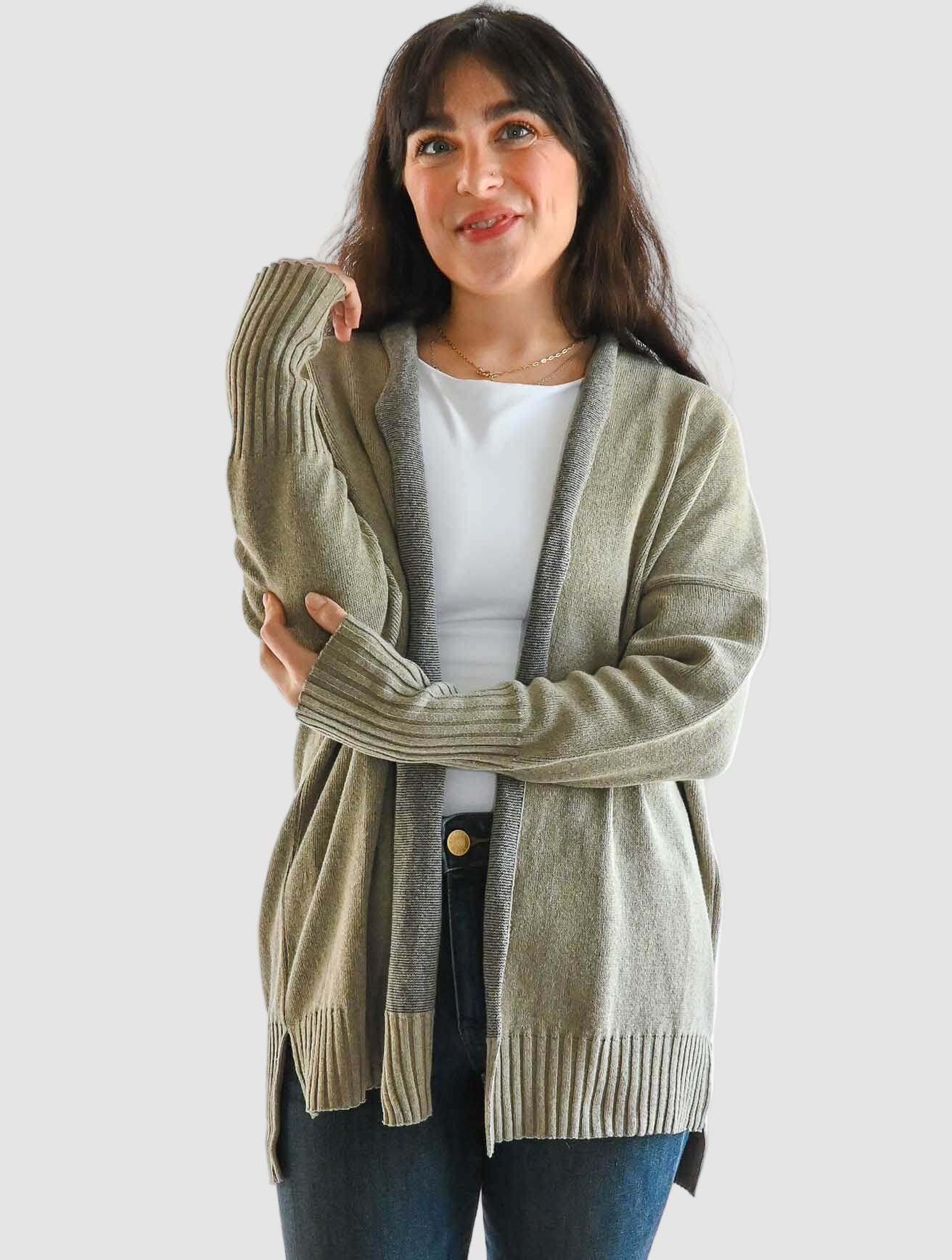 Ducky Open Cardigan