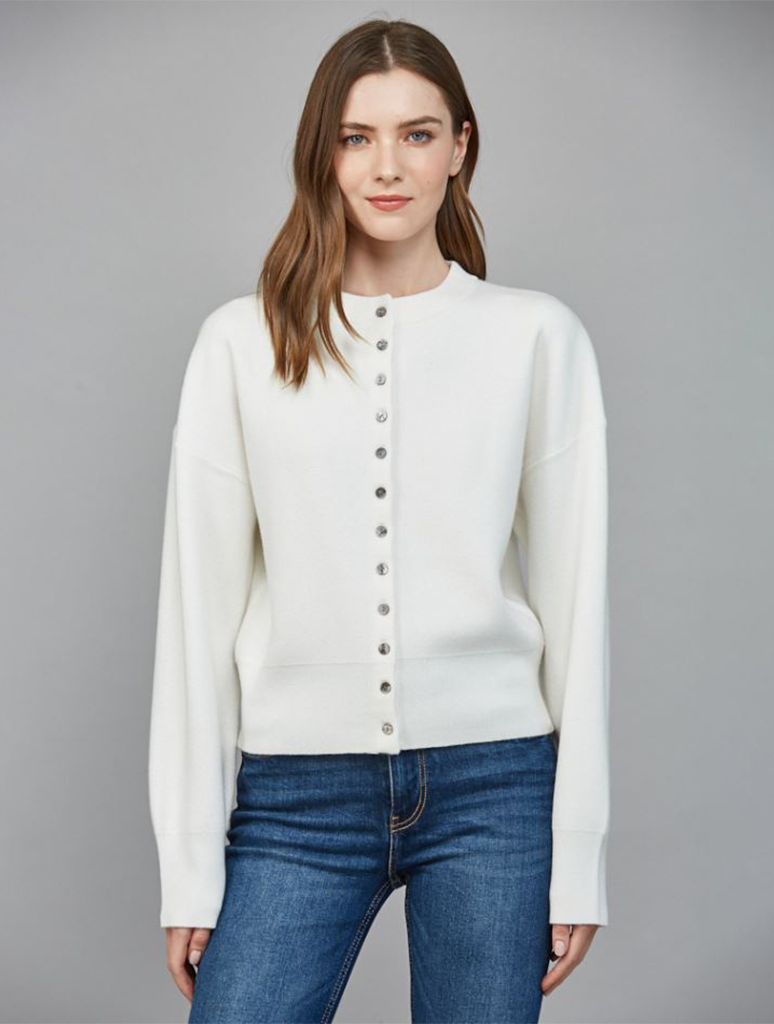 Round Neckline Button Closure Cardigan – JAYNE Boutique Round Neckline Button Closure Cardigan – JAYNE Boutique