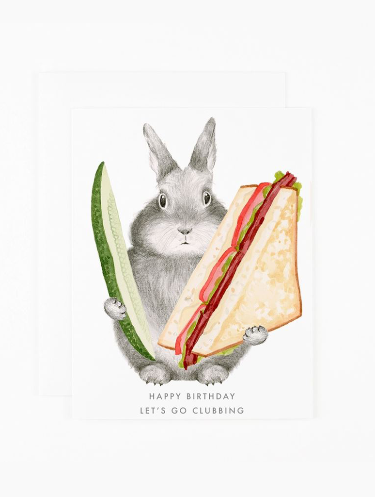 Happy Birthday Let's Go Clubbing Card