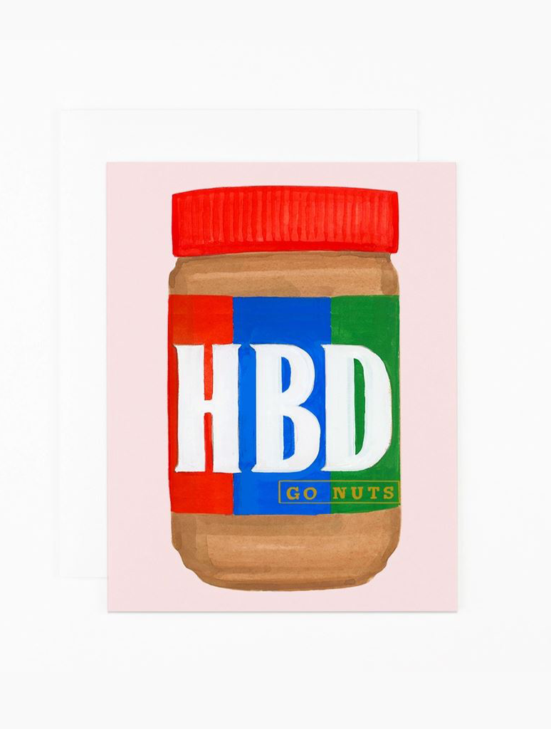 Go Nuts Birthday Card