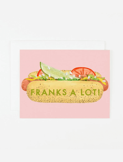 Franks A Lot! Card