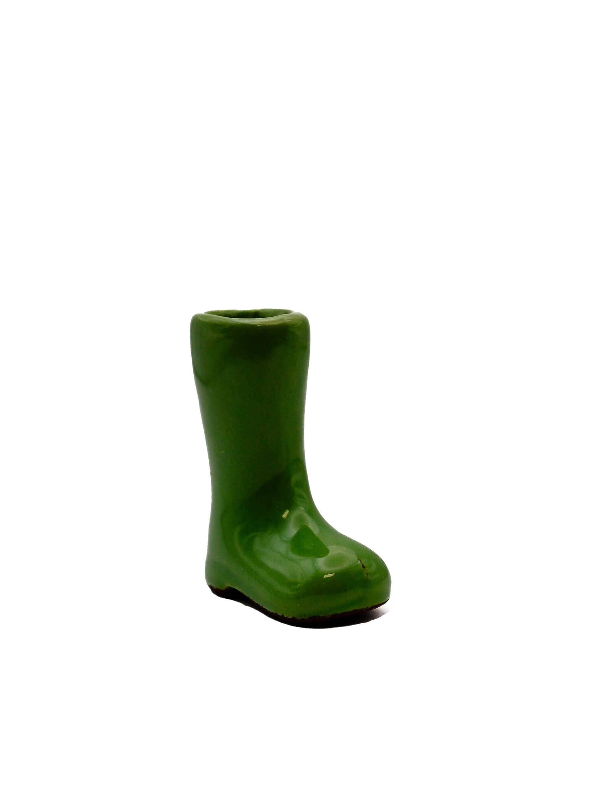 Stoneware Garden Boot Shaped Toothpick Holder