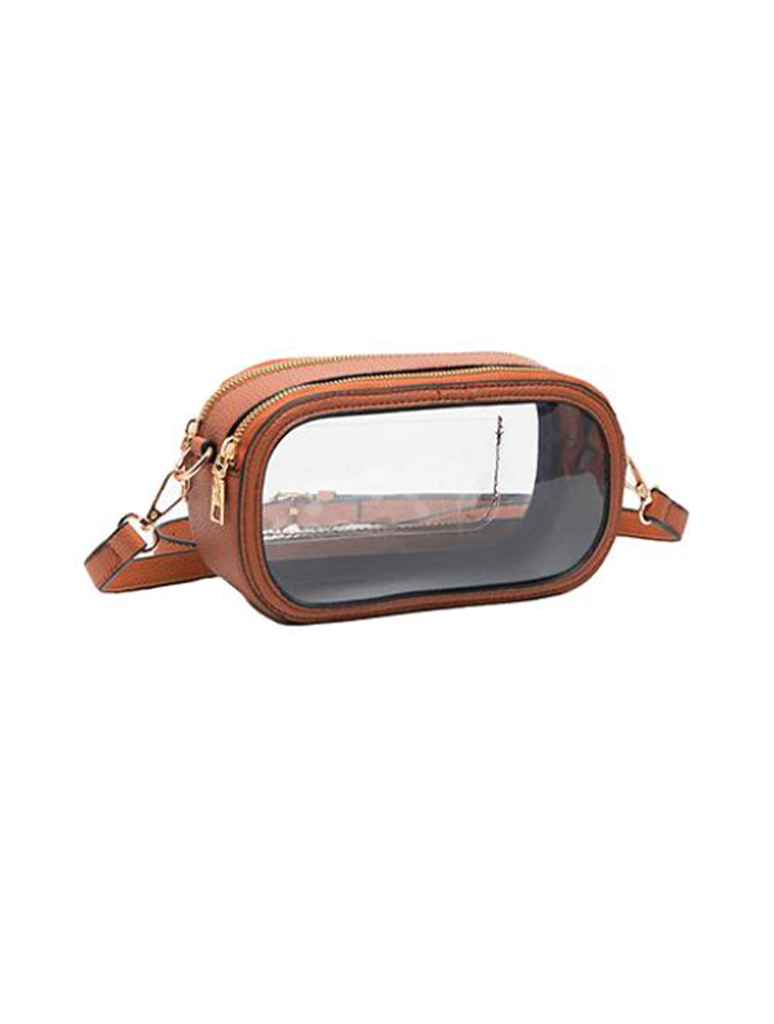 Rectangle Clear Crossbody Bag