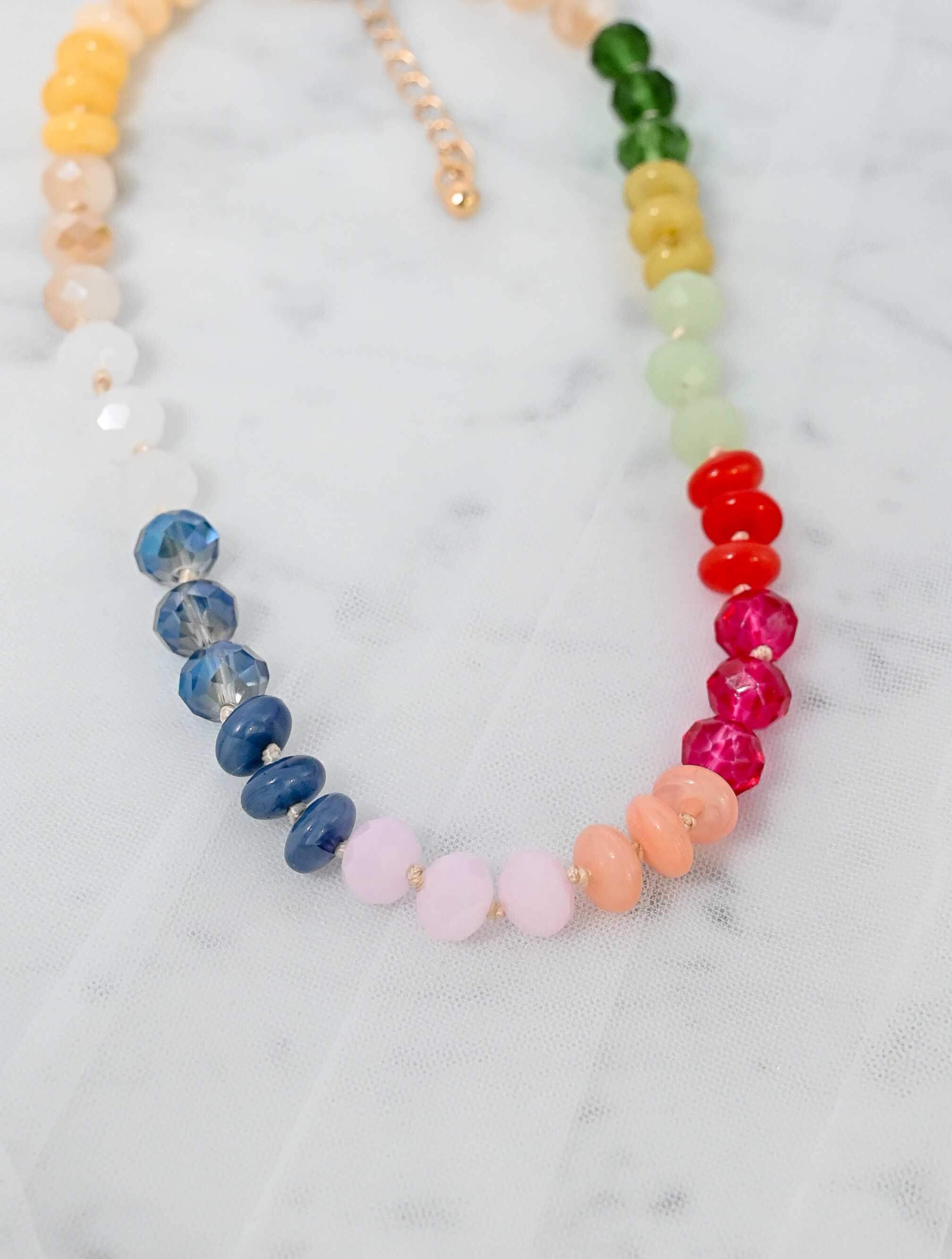 Glass Stone Choker