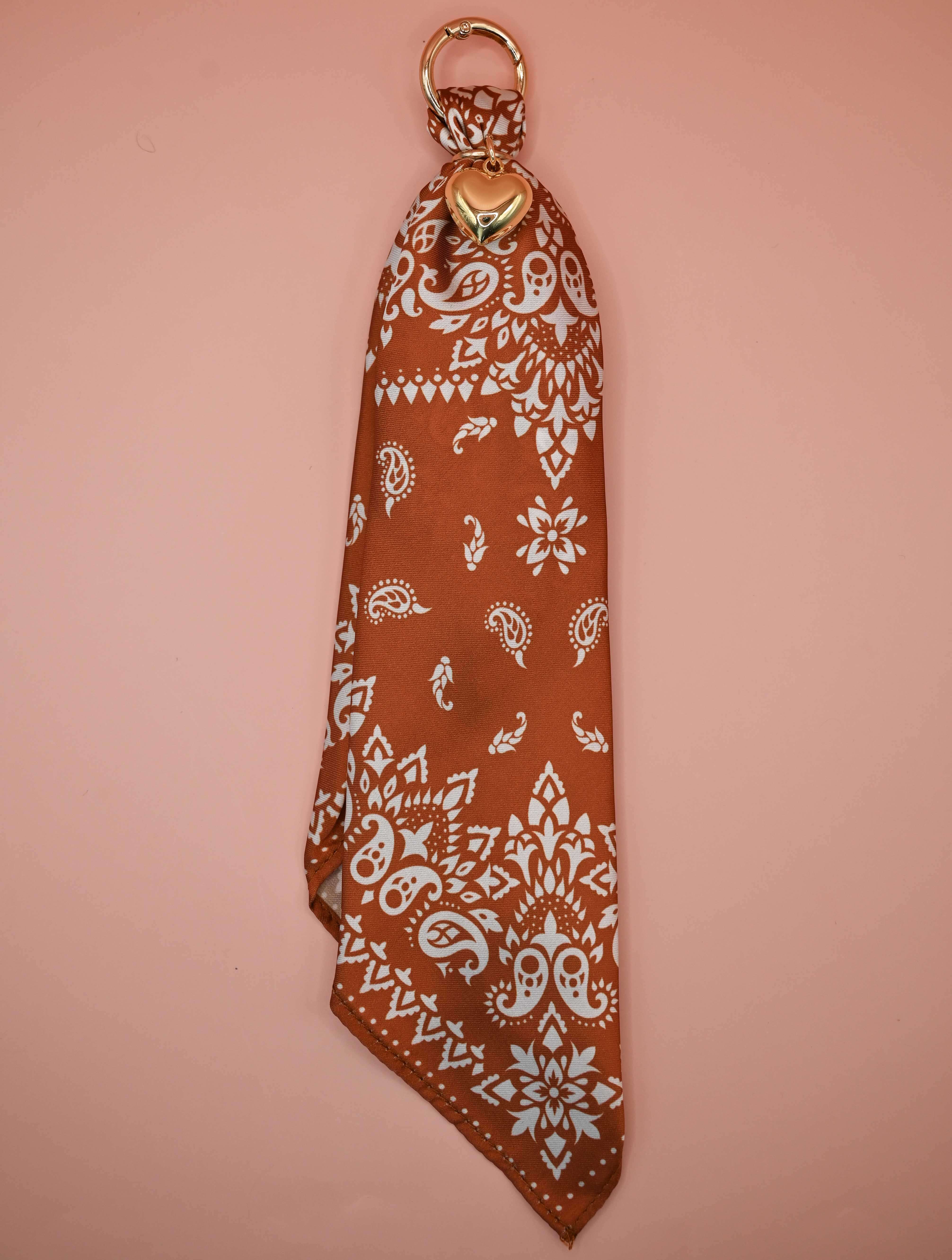 Romy Bandana Bag Charm