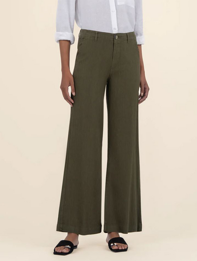 Kut From The Kloth Meg Linen Wide Leg Pant