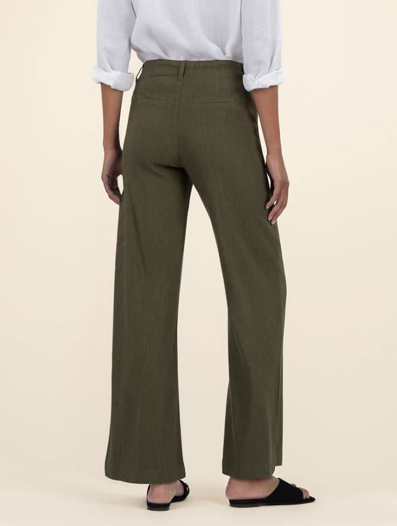 Kut From The Kloth Meg Linen Wide Leg Pant