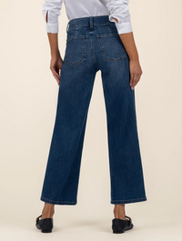 Kut From The Kloth Meg Wider Waistband Jeans with Patch Pockets