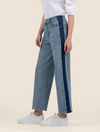 Kut From The Kloth Charlotte High Rise Wide Leg- Side Shadow