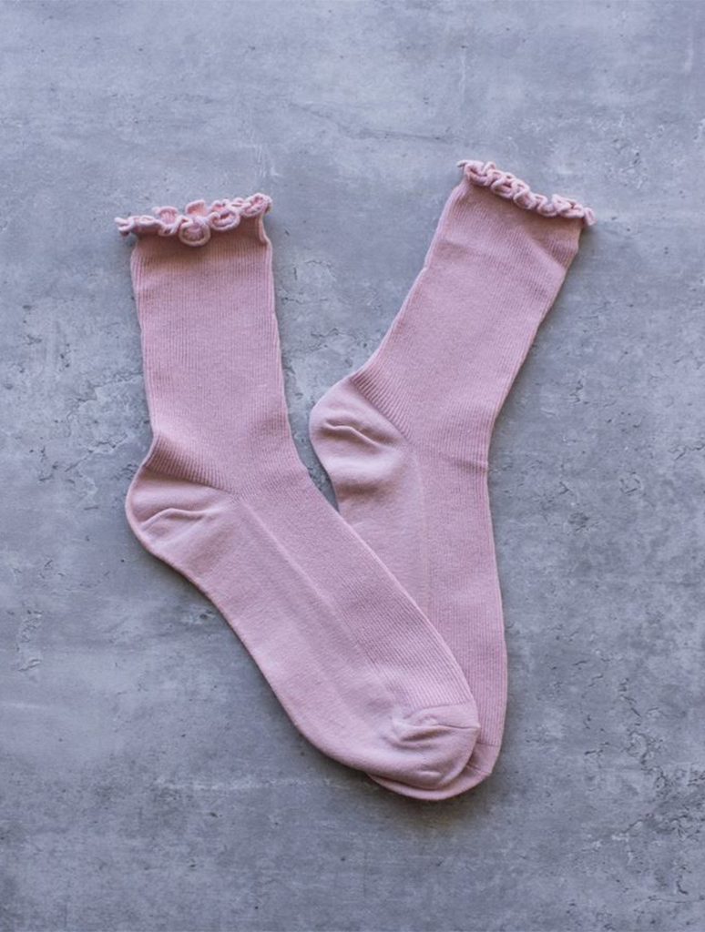 Wednesday Ruffle Socks