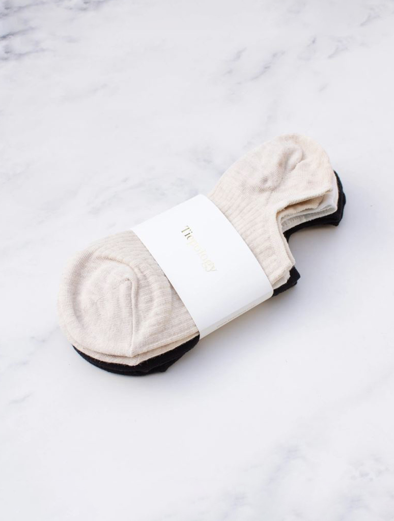 Basic No Show Socks Set