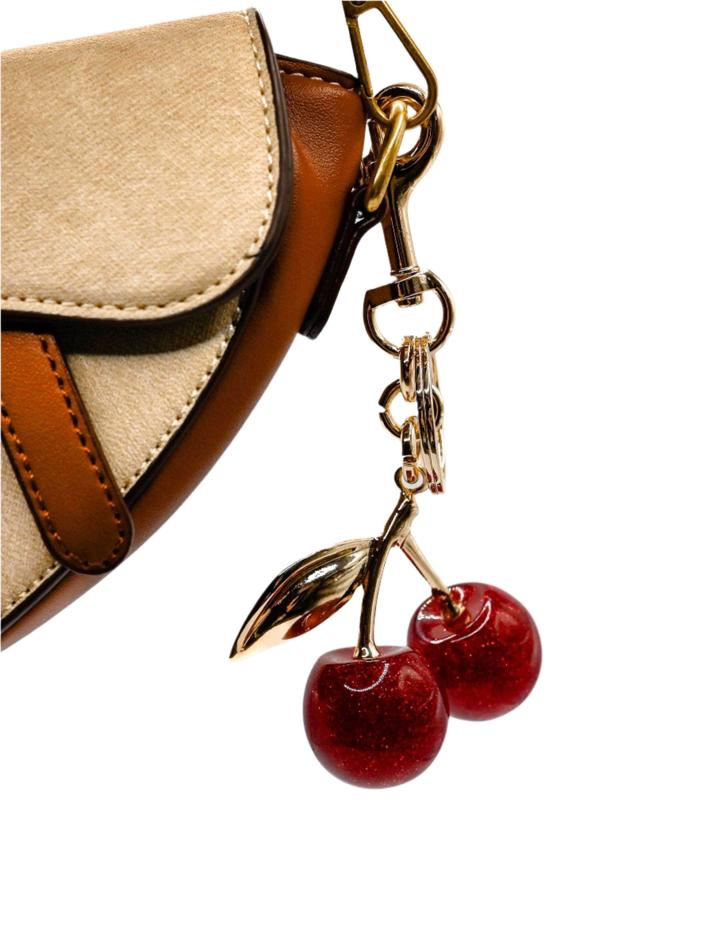 Cherry Key Ring/Bag Charm