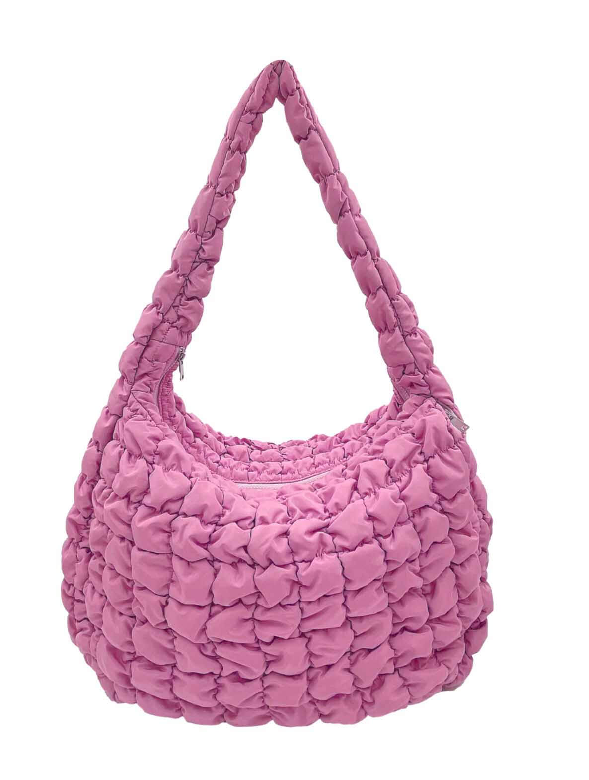 Large Quilted Nylon Bag
