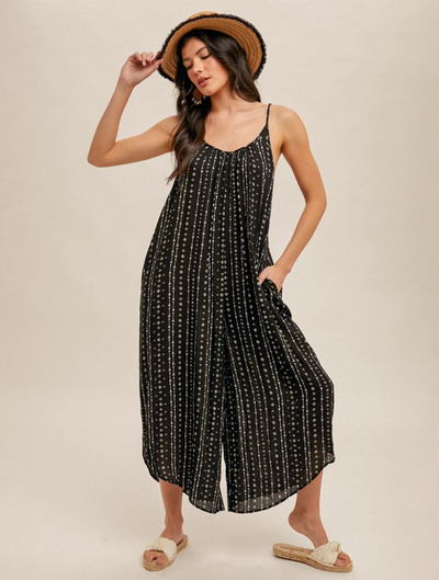 Printed Oversized Jumpsuit