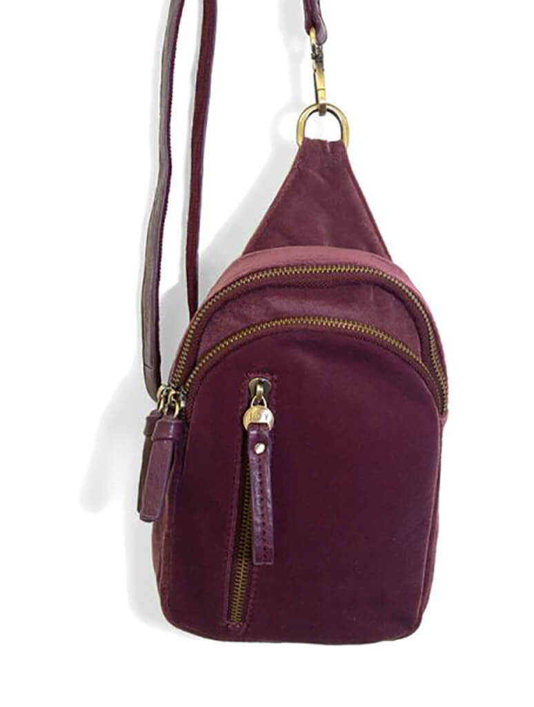 Sling Bag with Printed Strap-Brown – Jolie Vaughan Mature Women's
