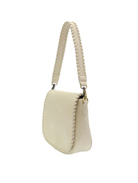 Annie Whipstitch Saddle Convertible Crossbody Bag