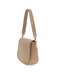 Annie Whipstitch Saddle Convertible Crossbody Bag