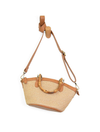 Millie Bamboo Handle Straw Crossbody