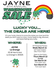 VIP Warehouse Sale Ticket (Final Sale)