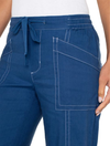 Liverpool Pull On Drawstring Wide Leg Pant