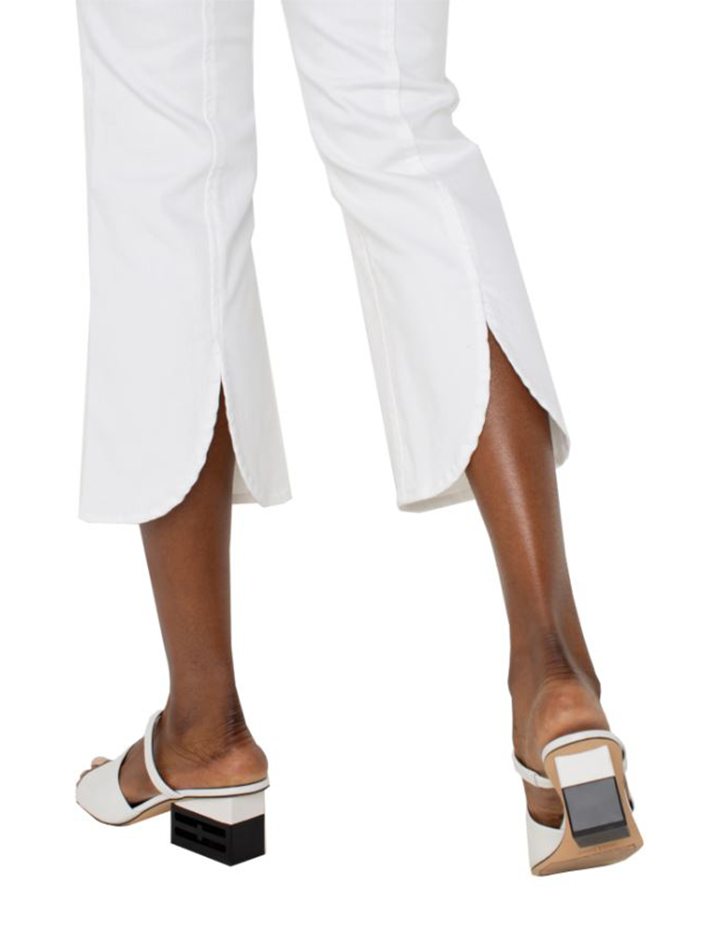 Liverpool Gia Glider Crop Flare with Tulip Back Slit