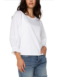 Liverpool 3/4 Sleeve Blouse