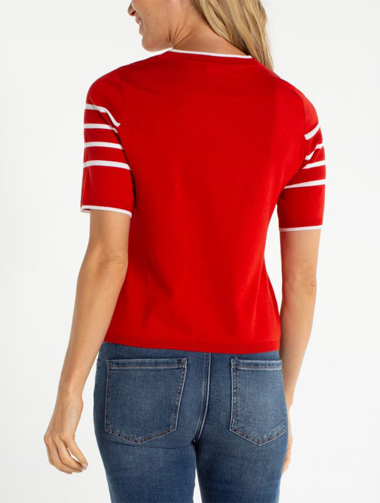 Liverpool Short Sleeve Crew Neck Sweater