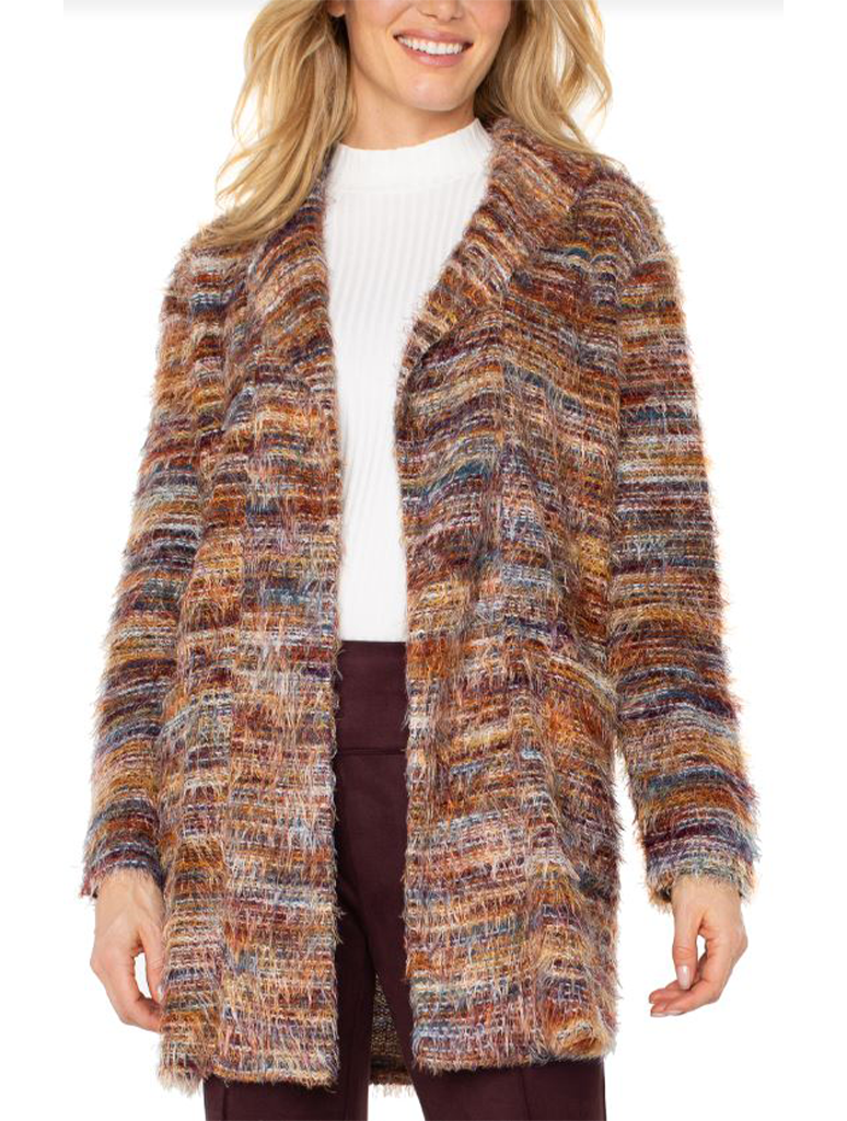 Liverpool Long Sleeve Open Front Cardigan