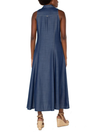 Liverpool Sleeveless Button Down Maxi Dress