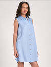 Collared Sleeveless Dress