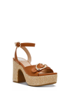 DV Merie Buckle Detail Platform Heel Sandal