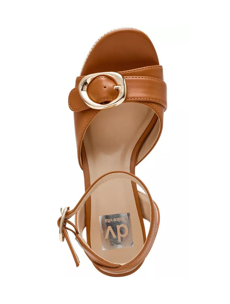DV Merie Buckle Detail Platform Heel Sandal