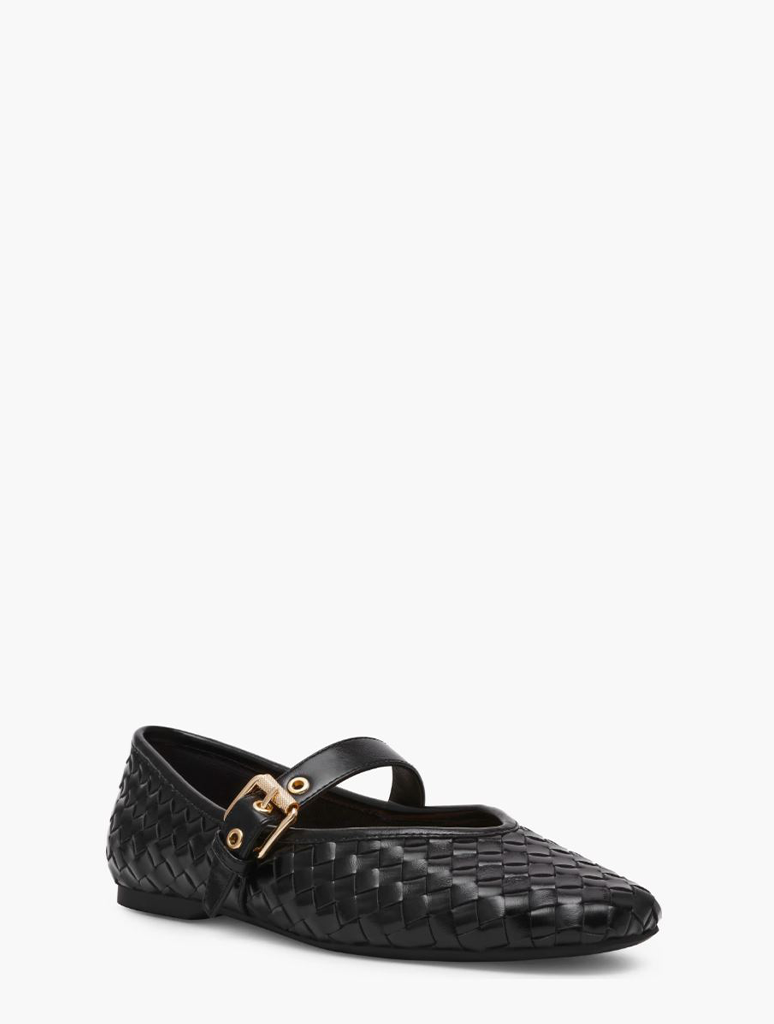 DV Mulaney Woven Mary Jane Flat