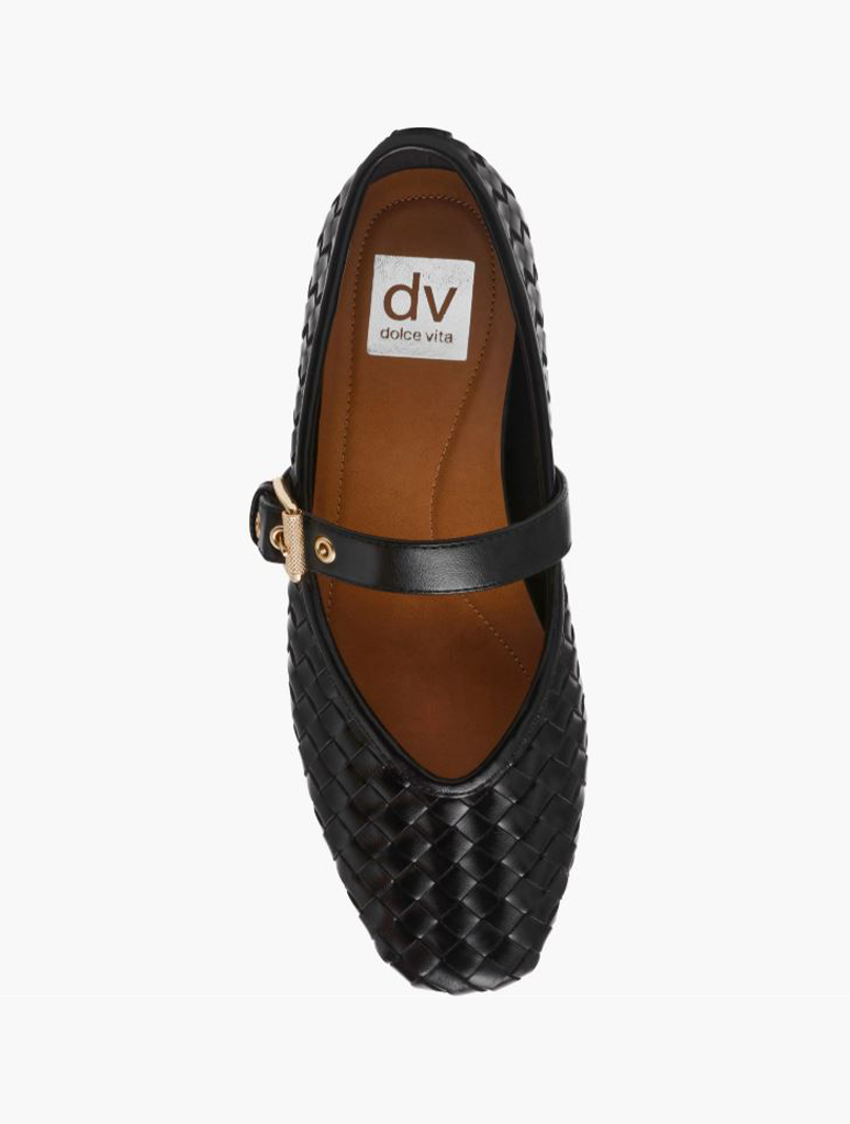 DV Mulaney Woven Mary Jane Flat