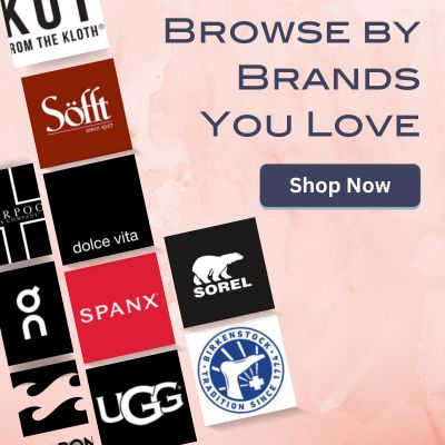 Browse by brands you love homepage banner Mobile
