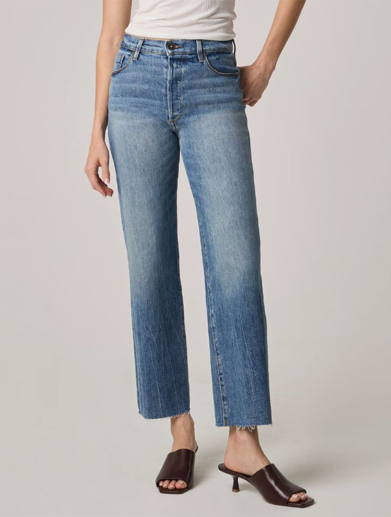 Edyson Vincent Wide Straight Leg Jean
